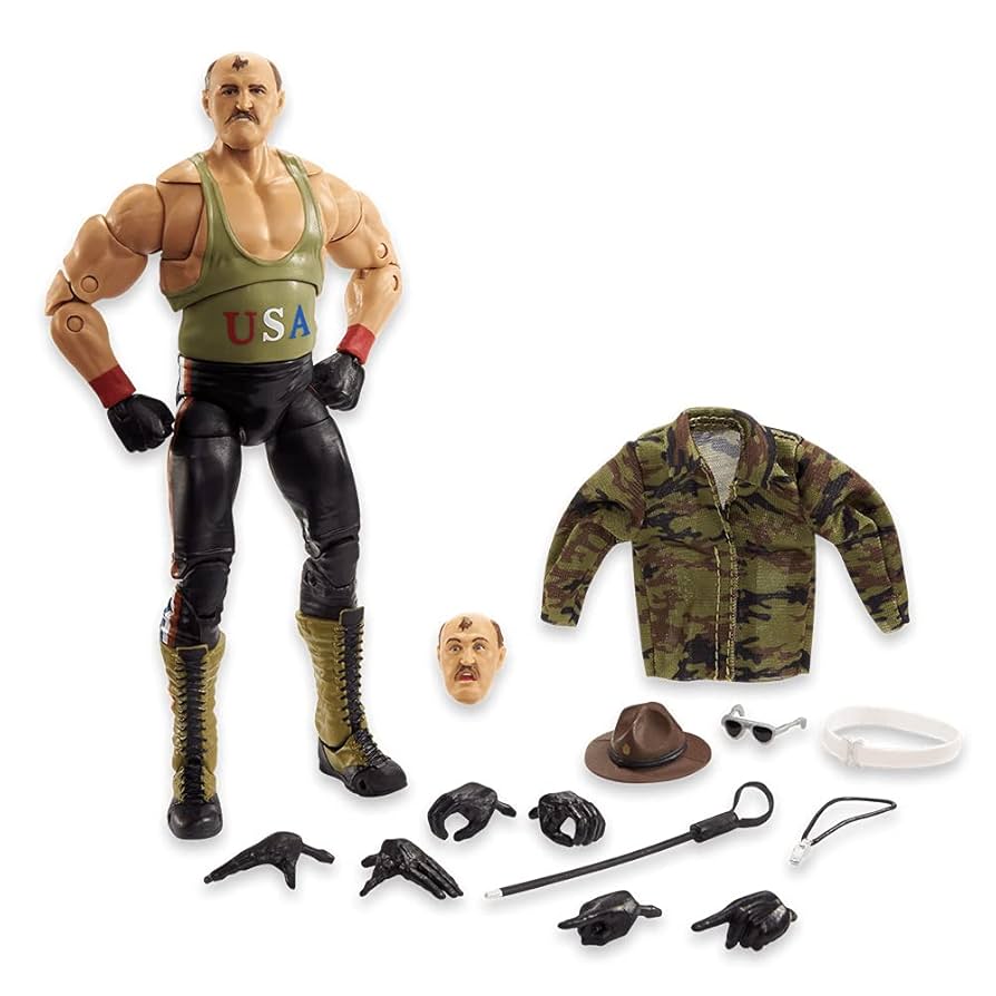超レア品　GI★JOE版　WWE　サージャント・スローター　未開封品 超レア品 GI☆JOE版 WWE サージャント・スローター 未開封品